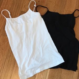 Two GAP maternity camisole tanks size medium